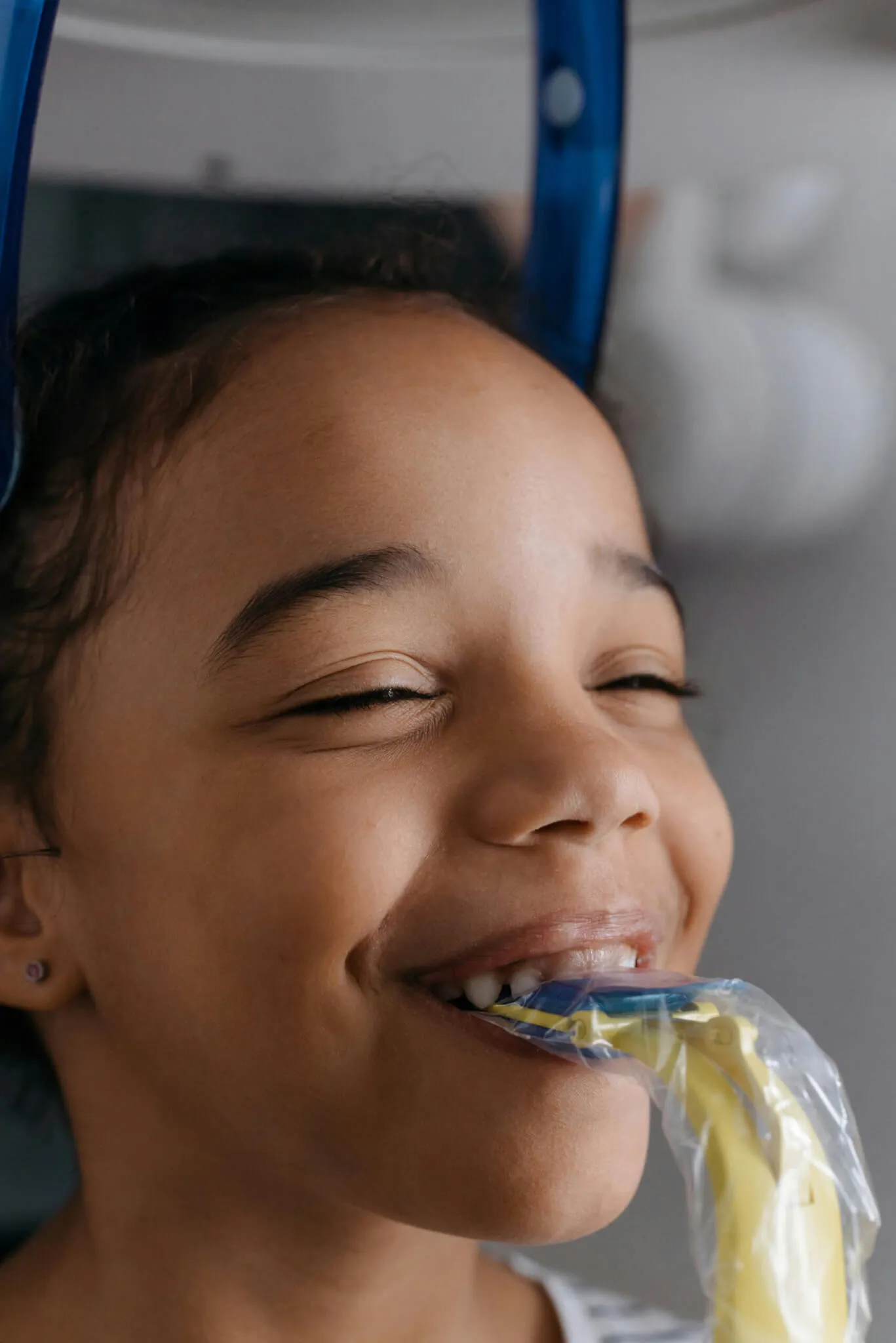 Child at dentist